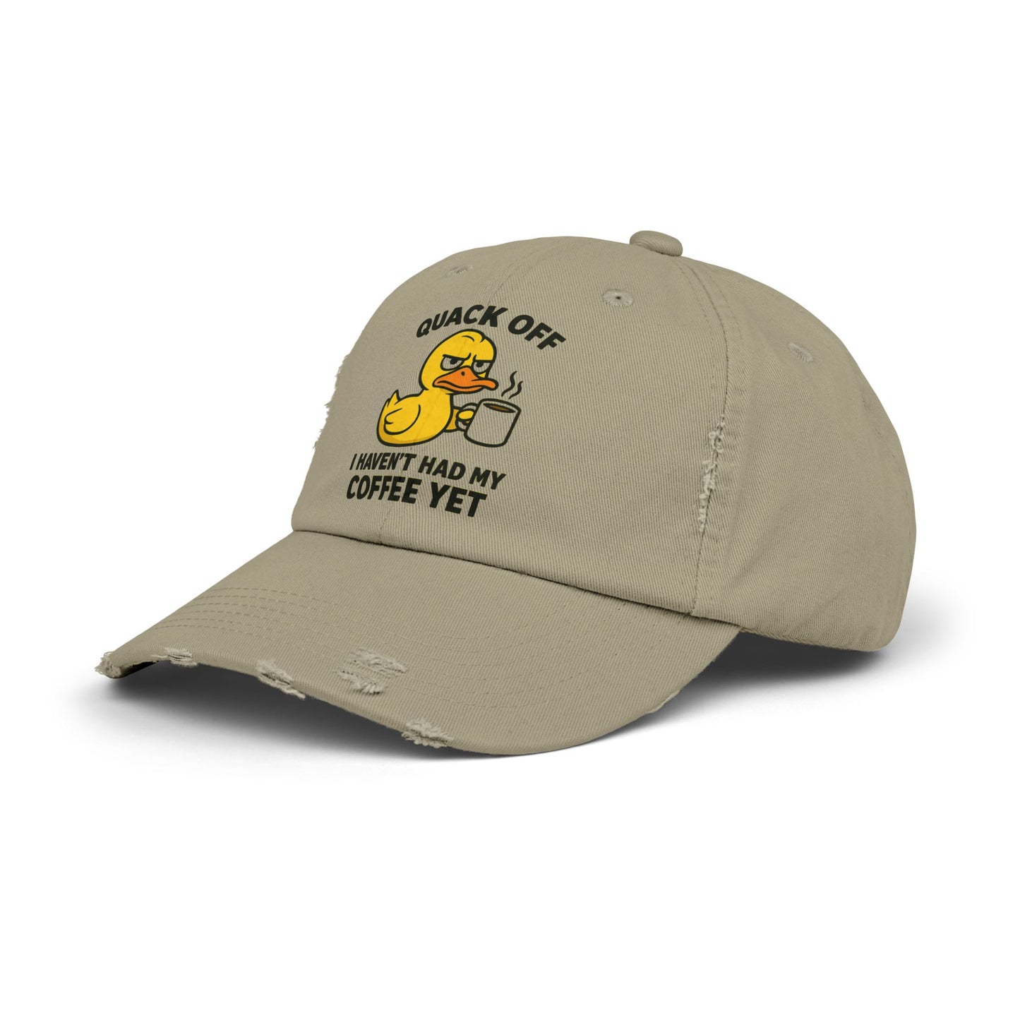 Quack Off Coffee Cap β Funny Unisex Baseball Hat
