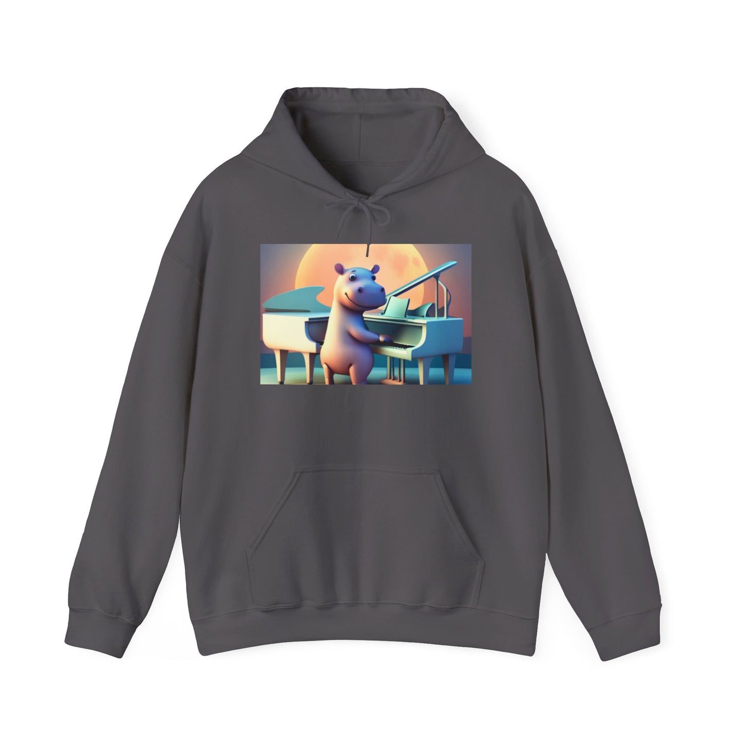 Unisex Heavy Blend™ Hooded Sweatshirt (Hippo)