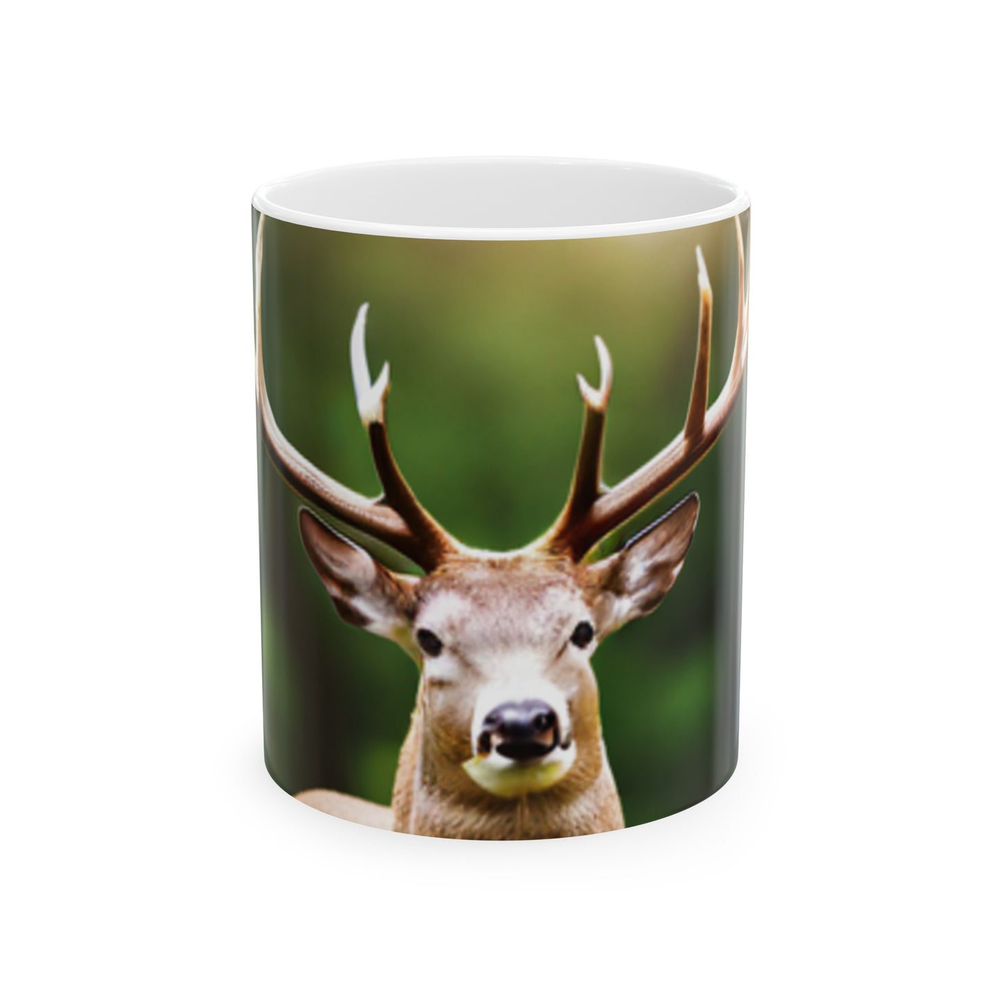 Ceramic Mug, (11oz, 15oz) (Deer/Buck)