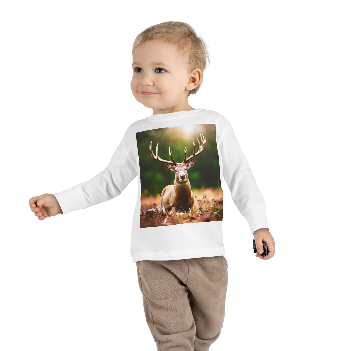 Toddler Long Sleeve Tee (Deer)
