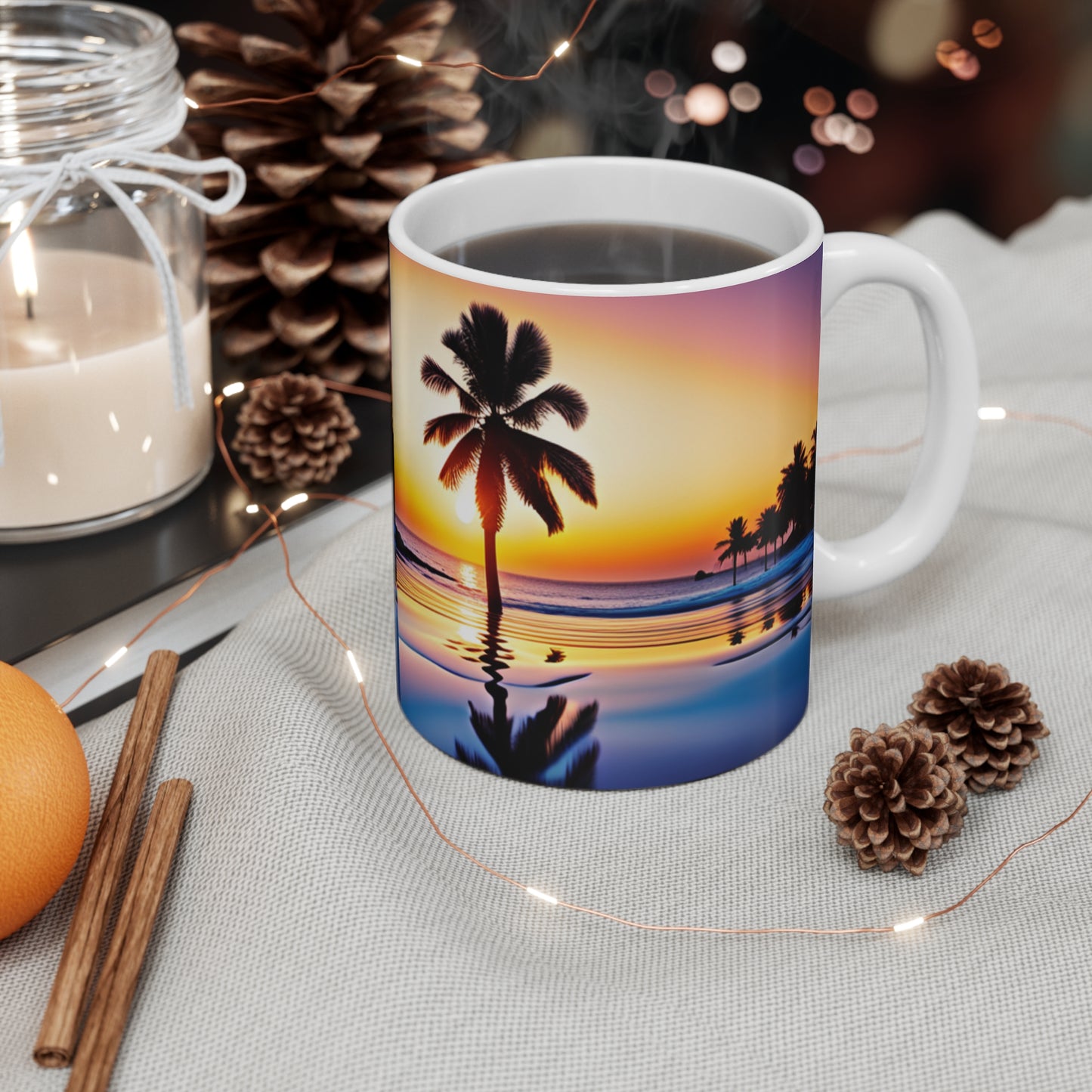 Mug 11oz (Palm Tree)