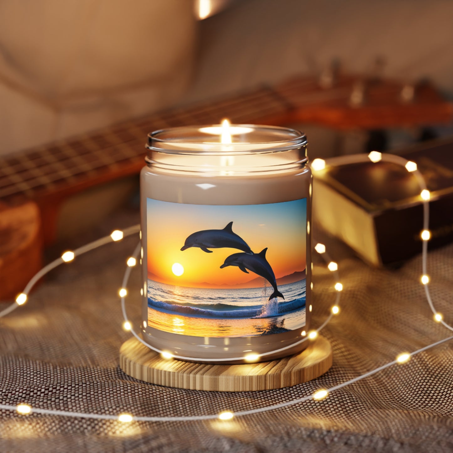 Scented Candles, 9oz (Dolphins)