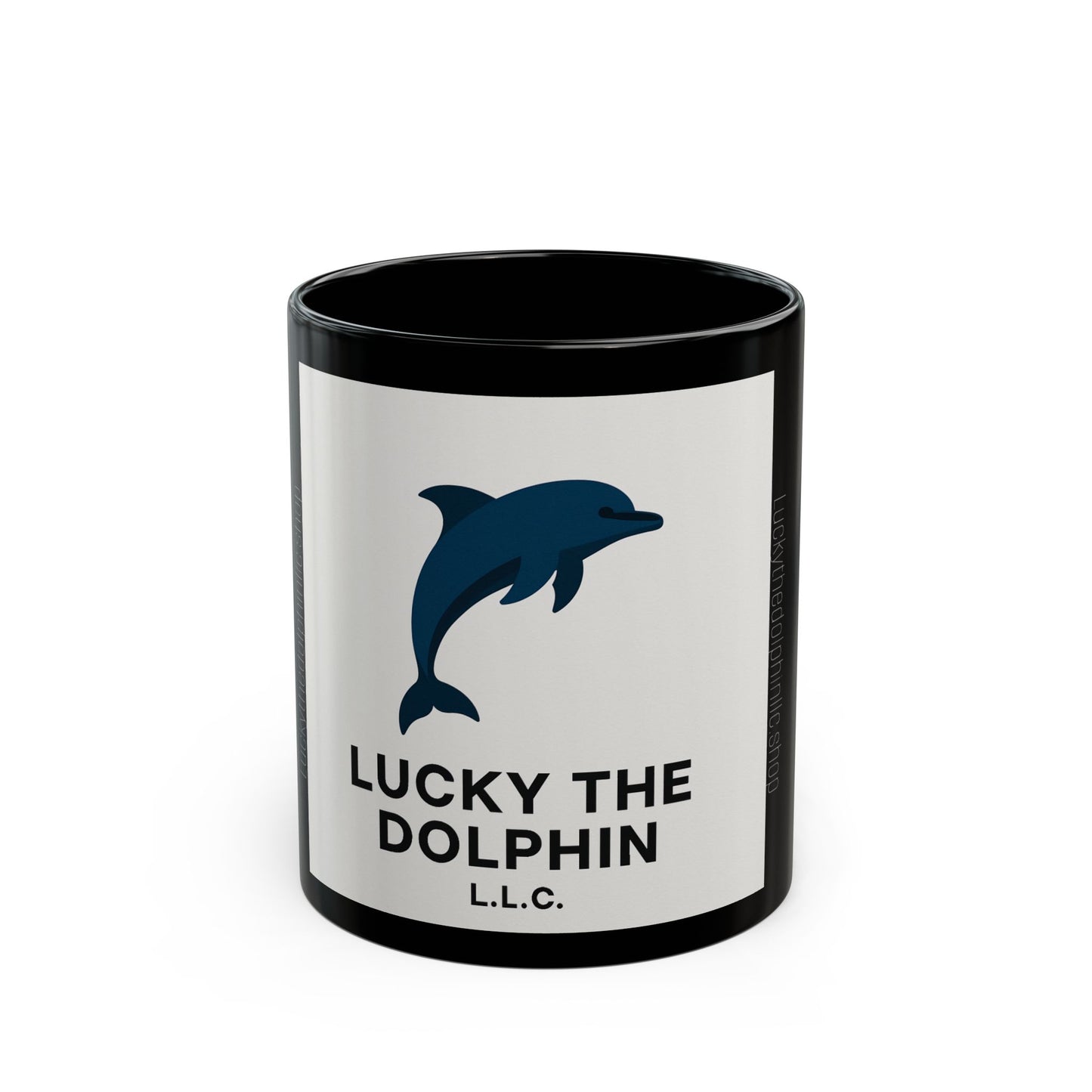 Lucky the Dolphin LLC Coffee Mug – Start Your Day with Style (11oz)