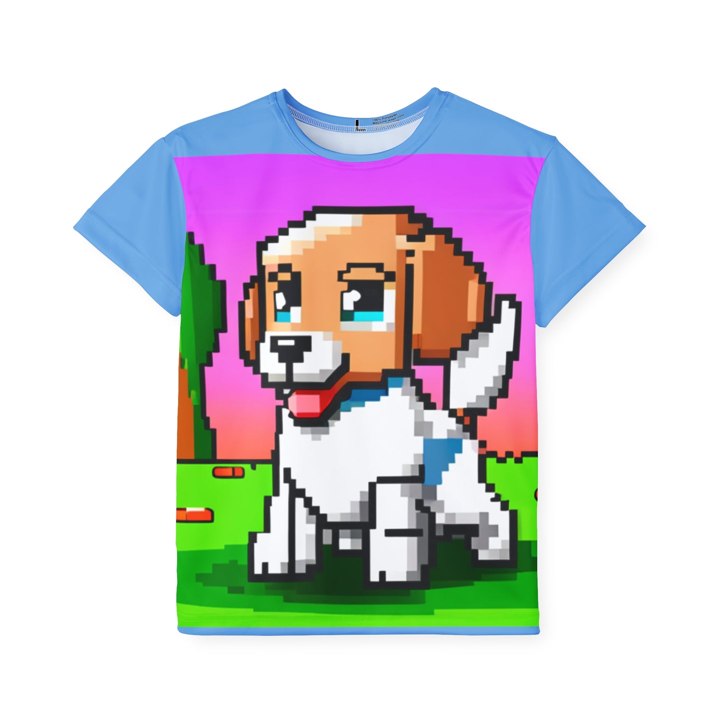 Kids Sports Jersey (AOP) (Pixel Dog)