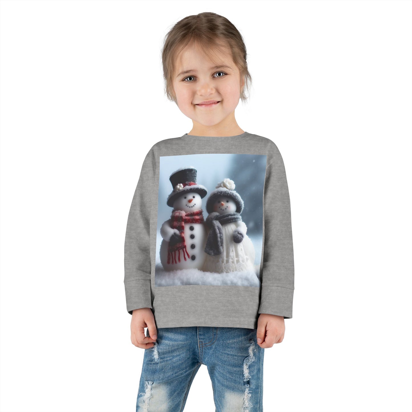 Toddler Long Sleeve Tee (Snow People)
