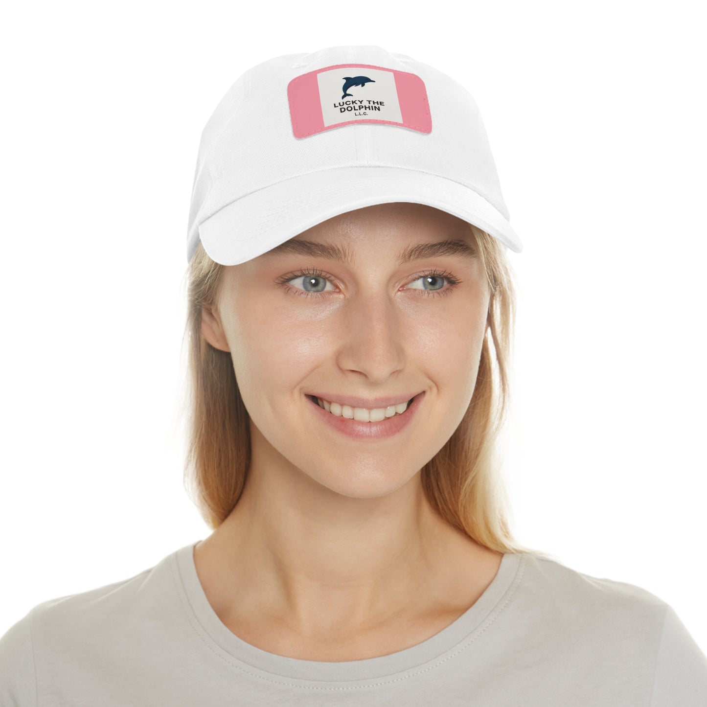 Lucky the Dolphin LLC Signature Logo Hat – Classic Comfort, Bold Style