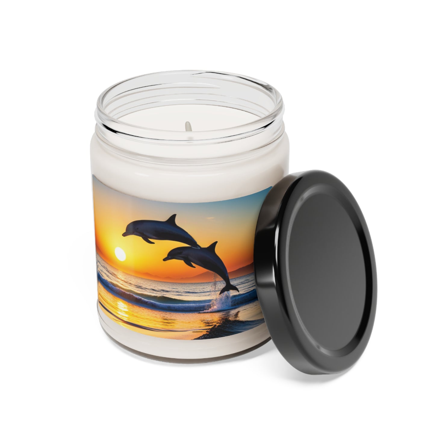 Scented Soy Candle, 9oz (Dolphin)