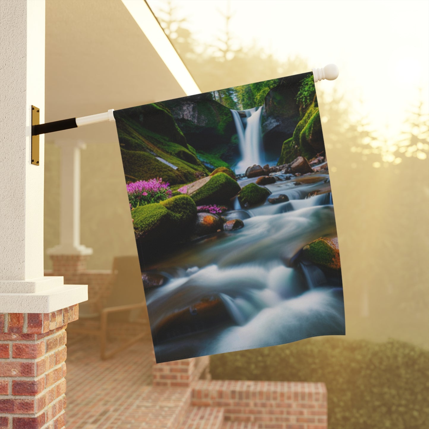 Garden & House Banner (Waterfall)