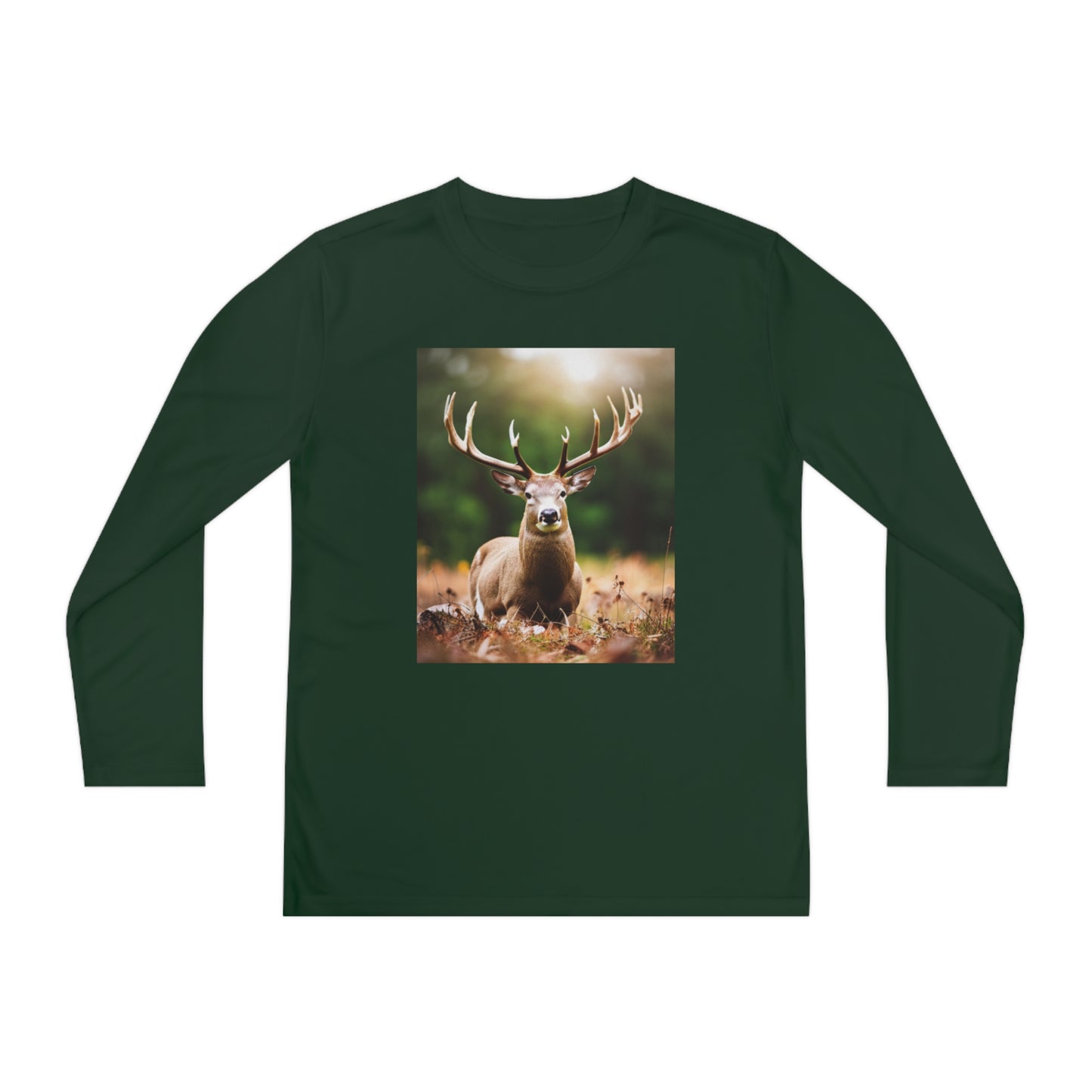 Youth Long Sleeve Competitor Tee (Deer)