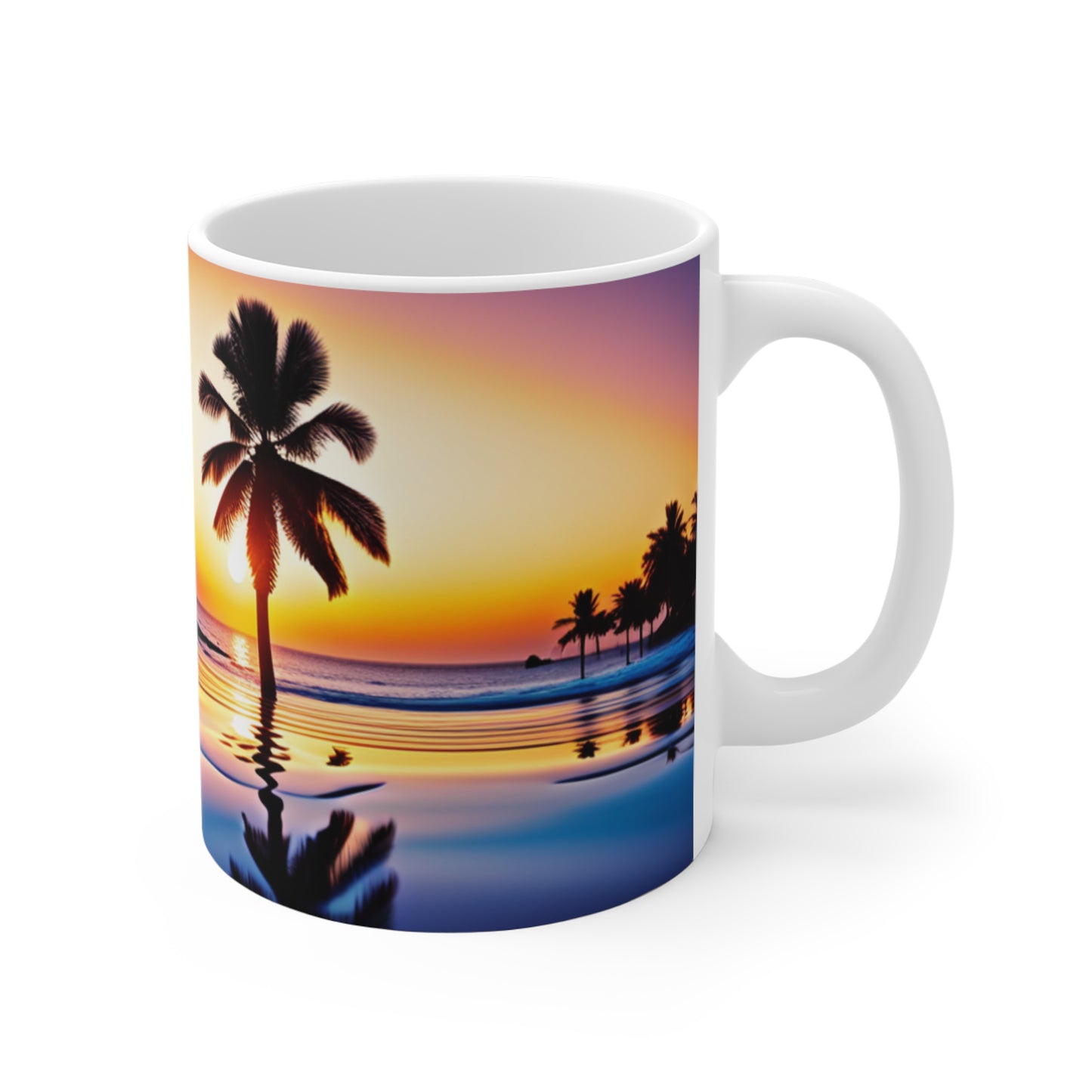 Mug 11oz (Palm Tree)