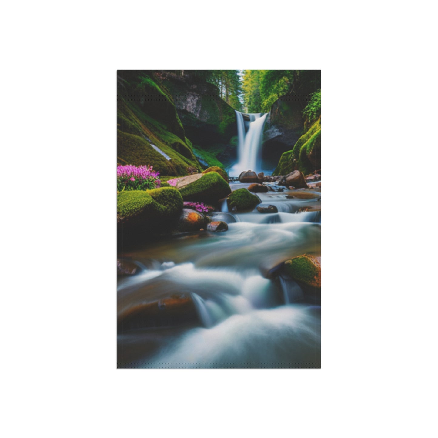 Garden & House Banner (Waterfall)
