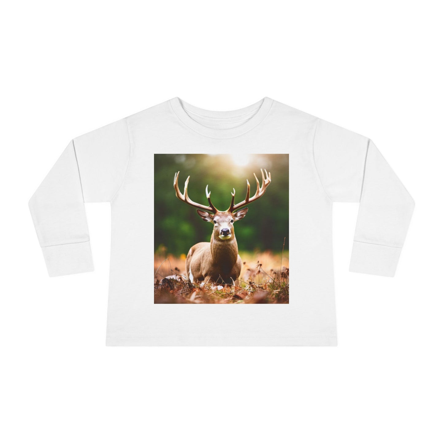 Toddler Long Sleeve Tee (Deer)