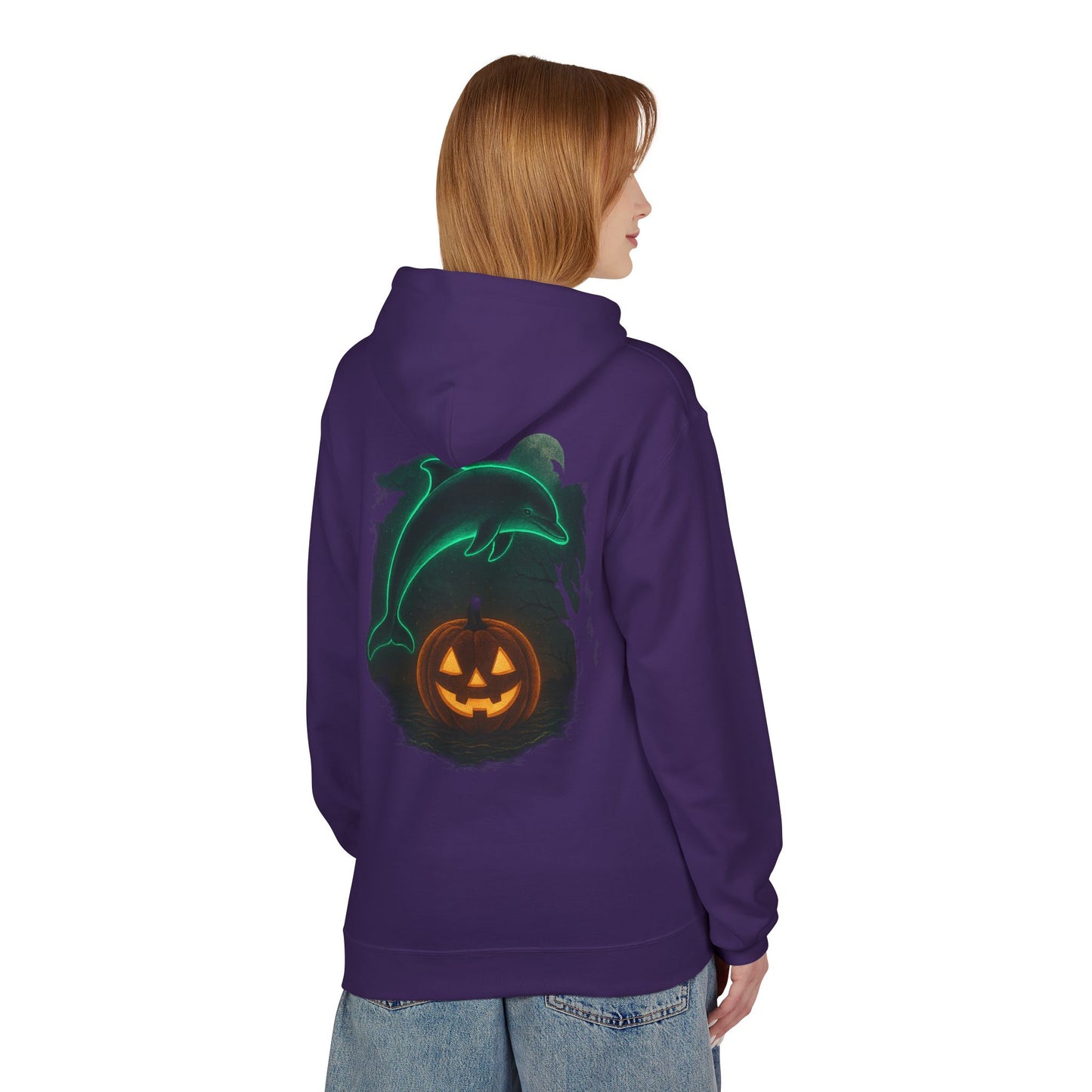 ππ» Lucky the Dolphin Halloween Hoodie (Unisex) π»π