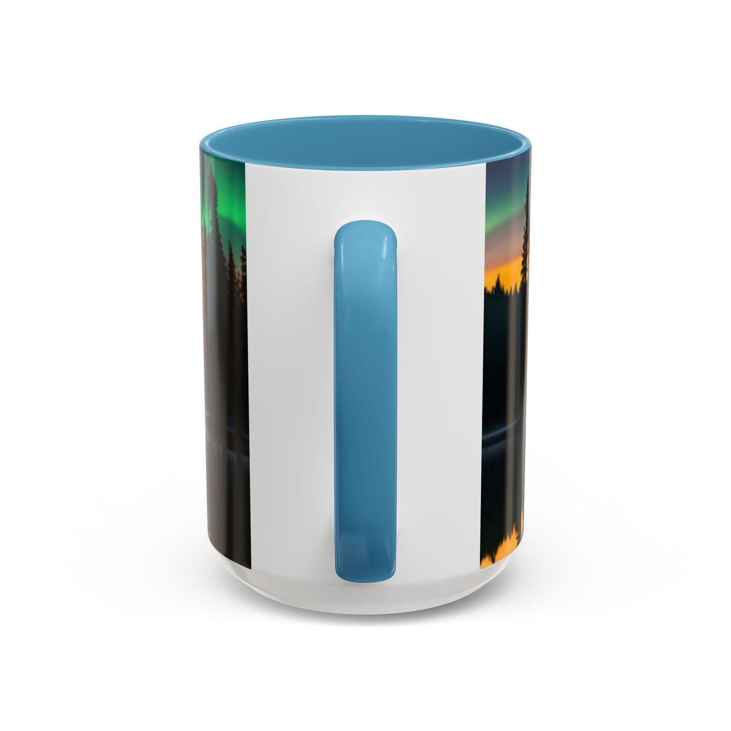 Accent Coffee Mug (11, 15oz) (Northern Lights)