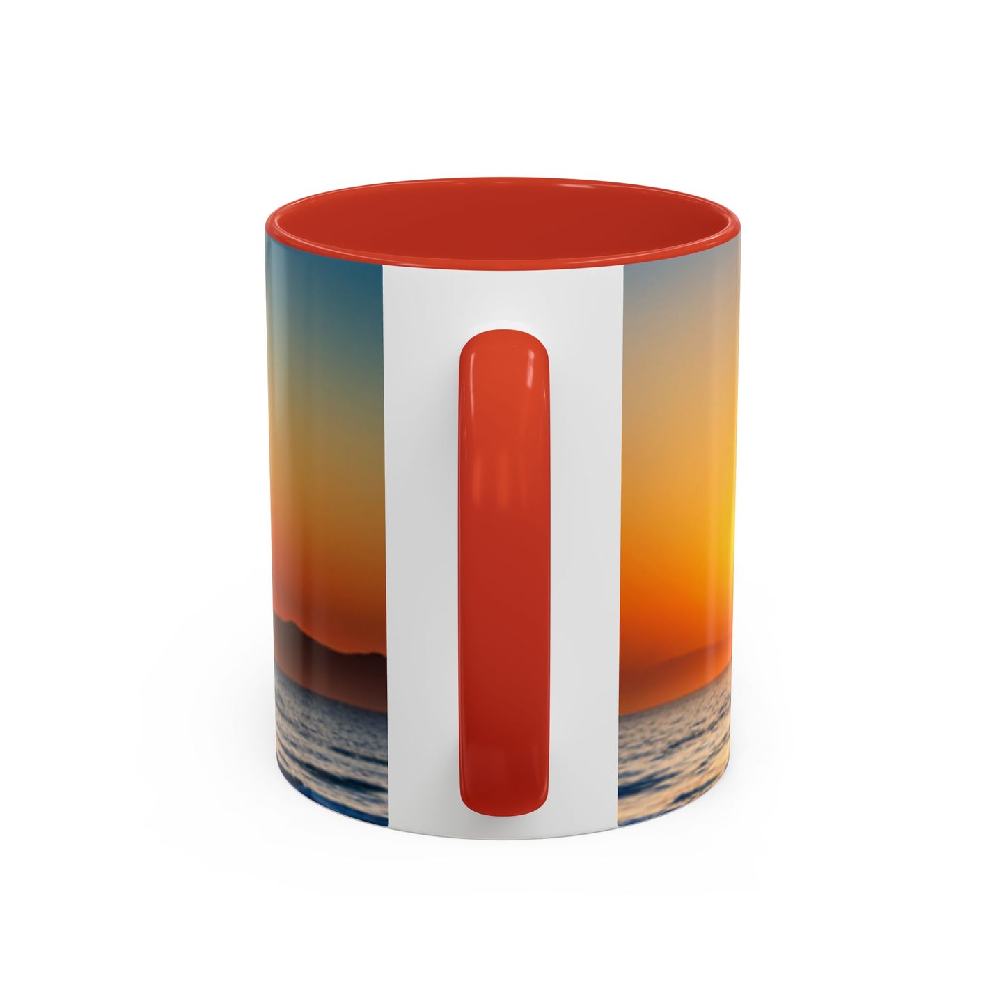 Accent Coffee Mug, 11oz (Dolphins)