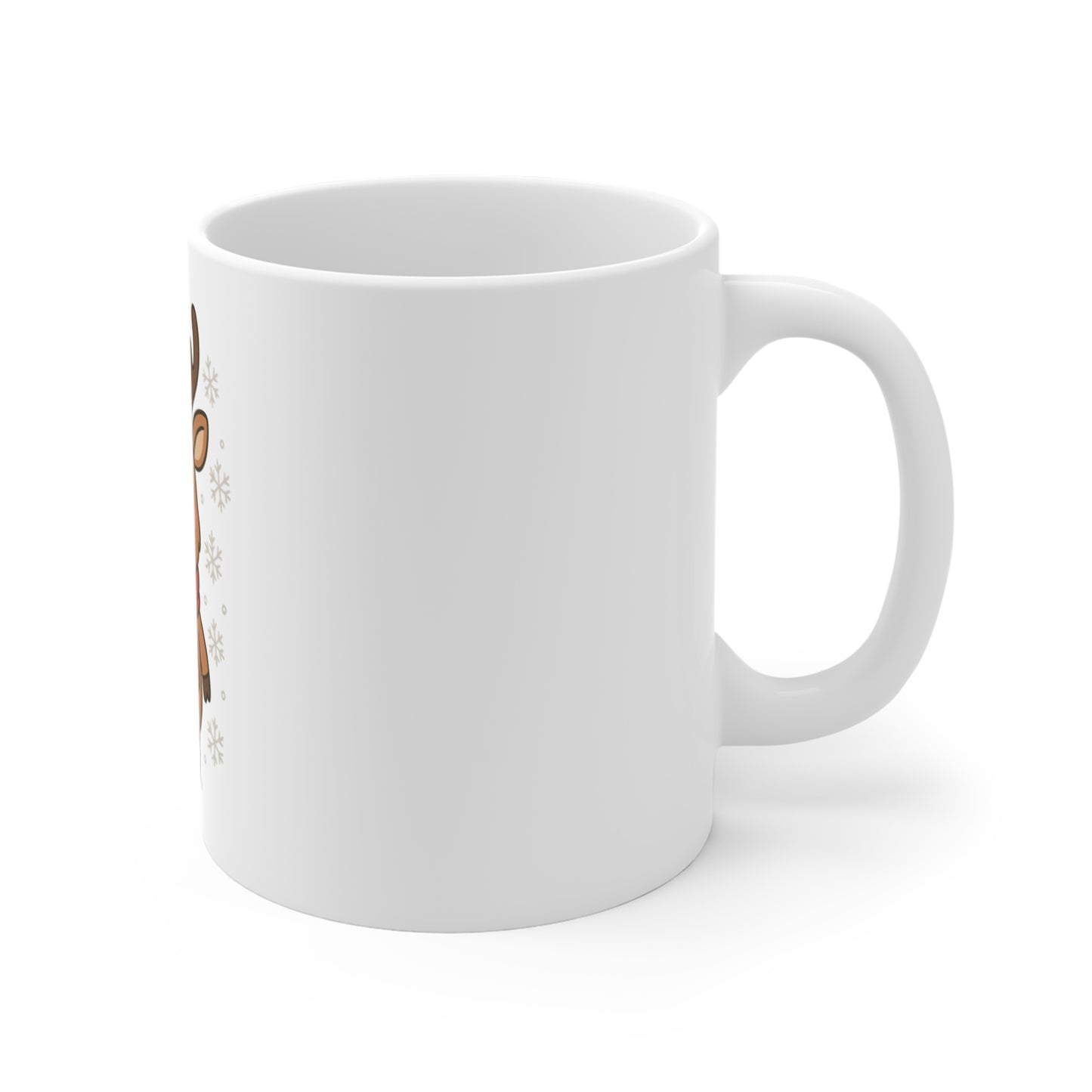 Festive Reindeer Mug 11oz