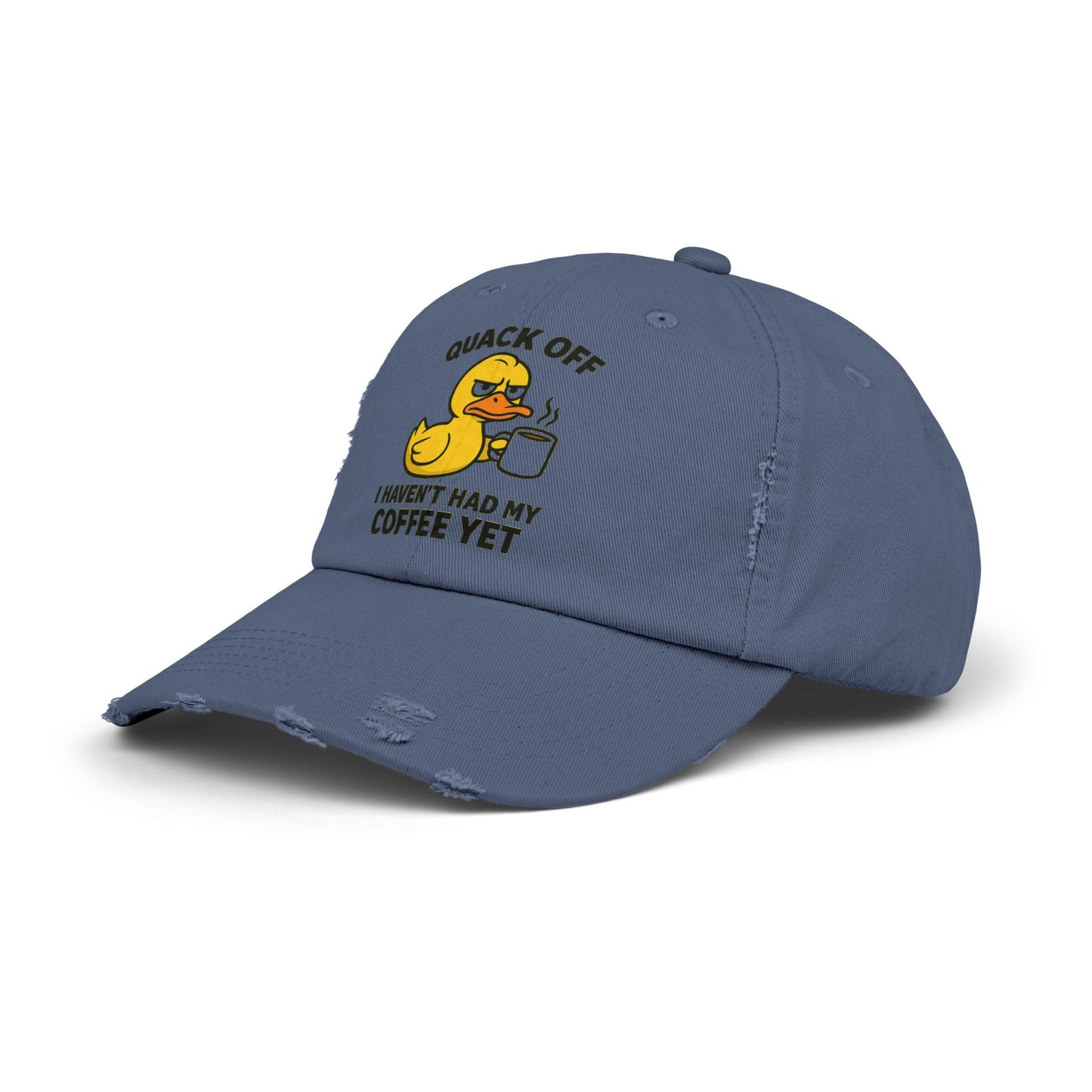 Quack Off Coffee Cap β Funny Unisex Baseball Hat