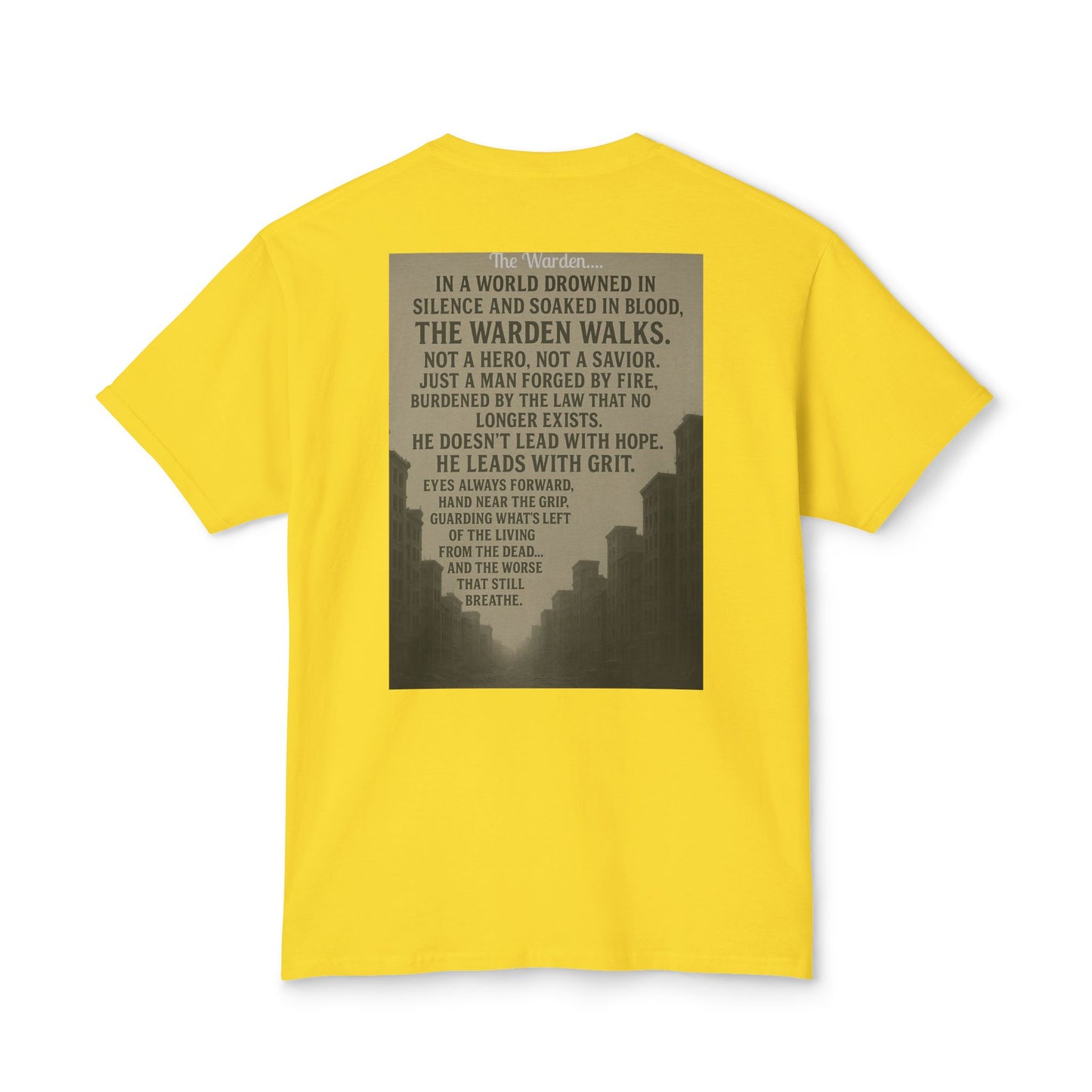 Lone Warden – Code of the New World Tee