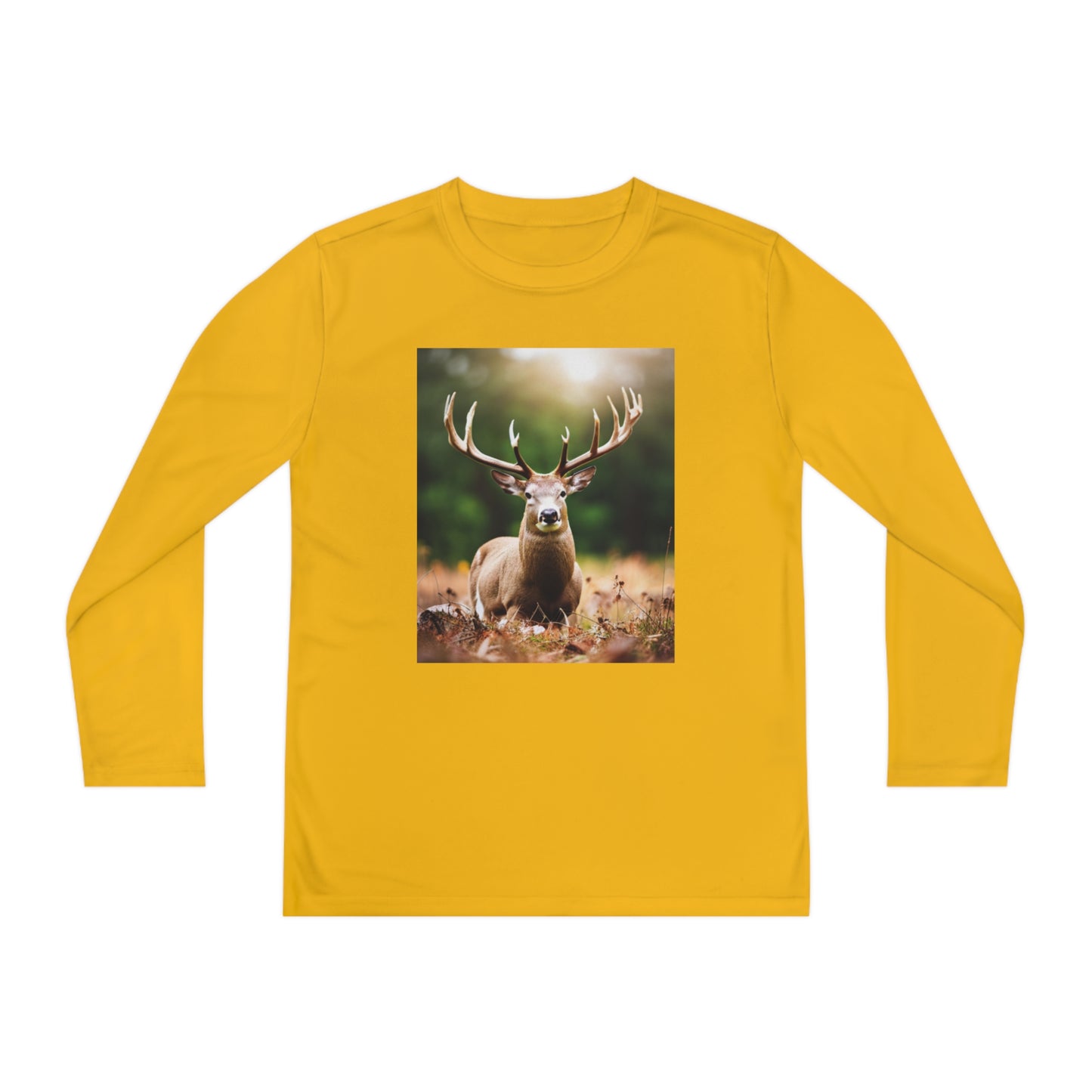 Youth Long Sleeve Competitor Tee (Deer)