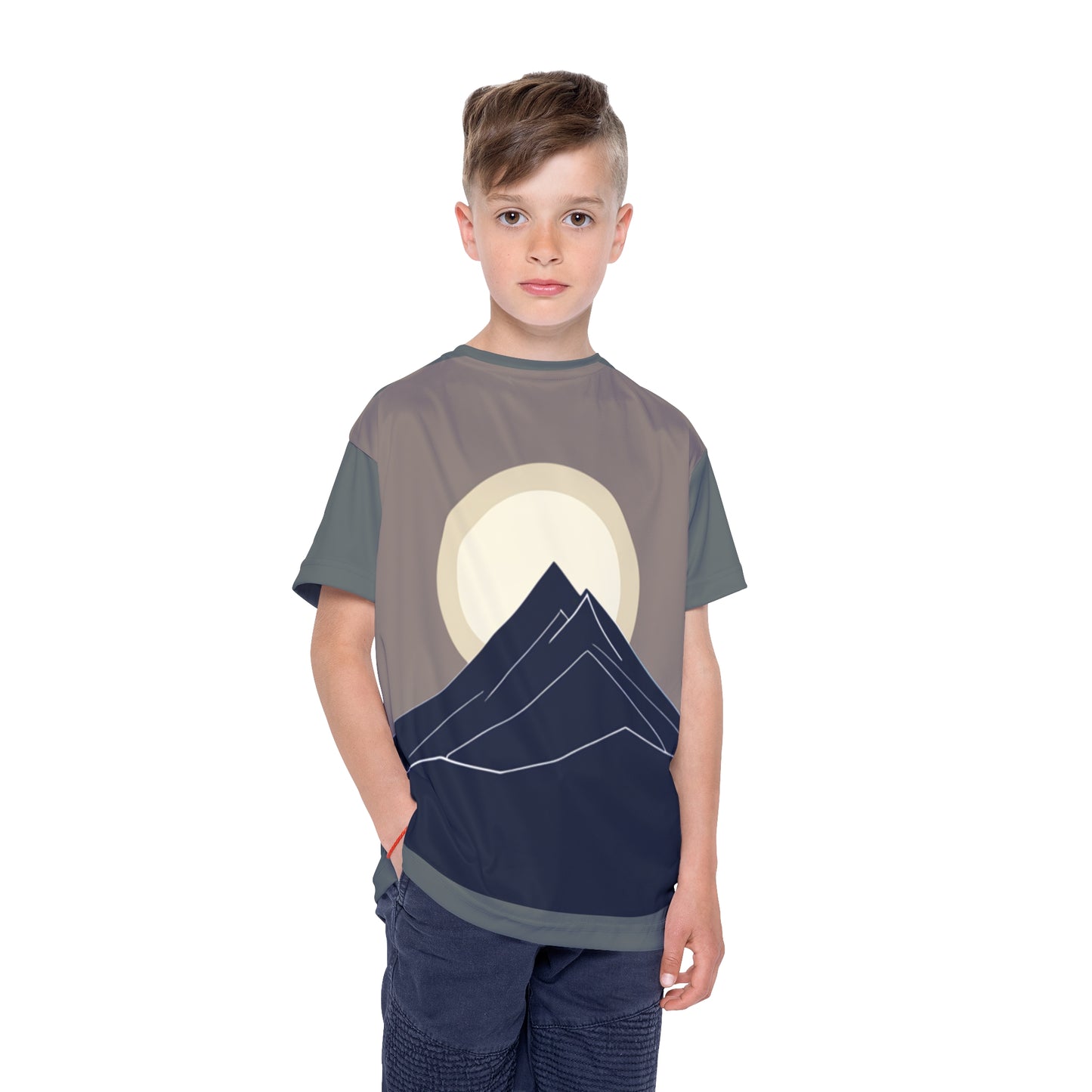 Kids Sports Jersey (AOP) (Mountain)