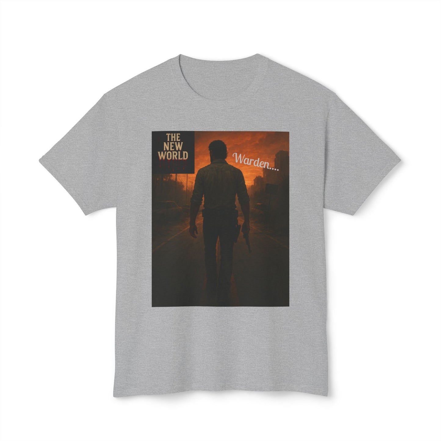 Lone Warden – Code of the New World Tee