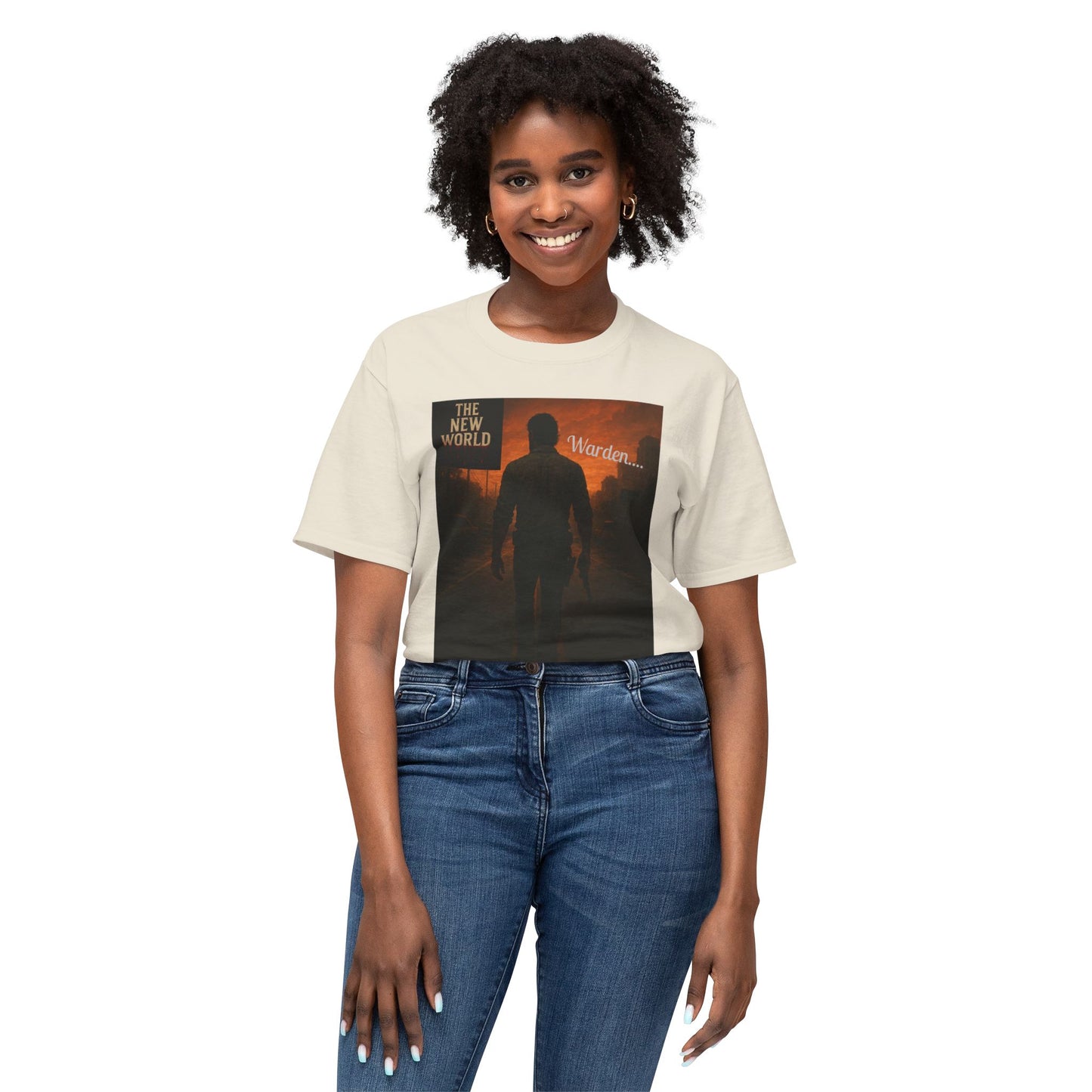 Lone Warden – Code of the New World Tee