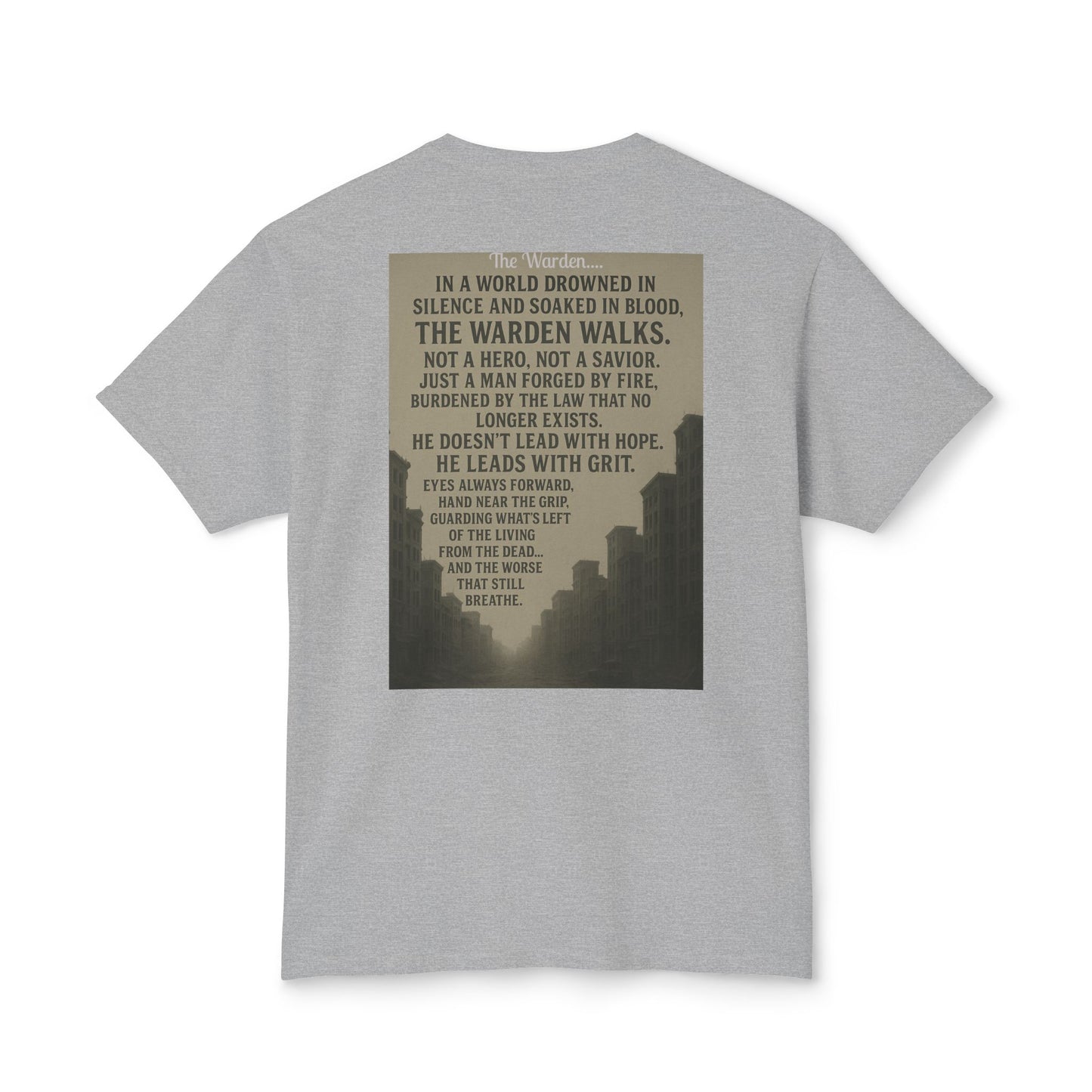 Lone Warden – Code of the New World Tee