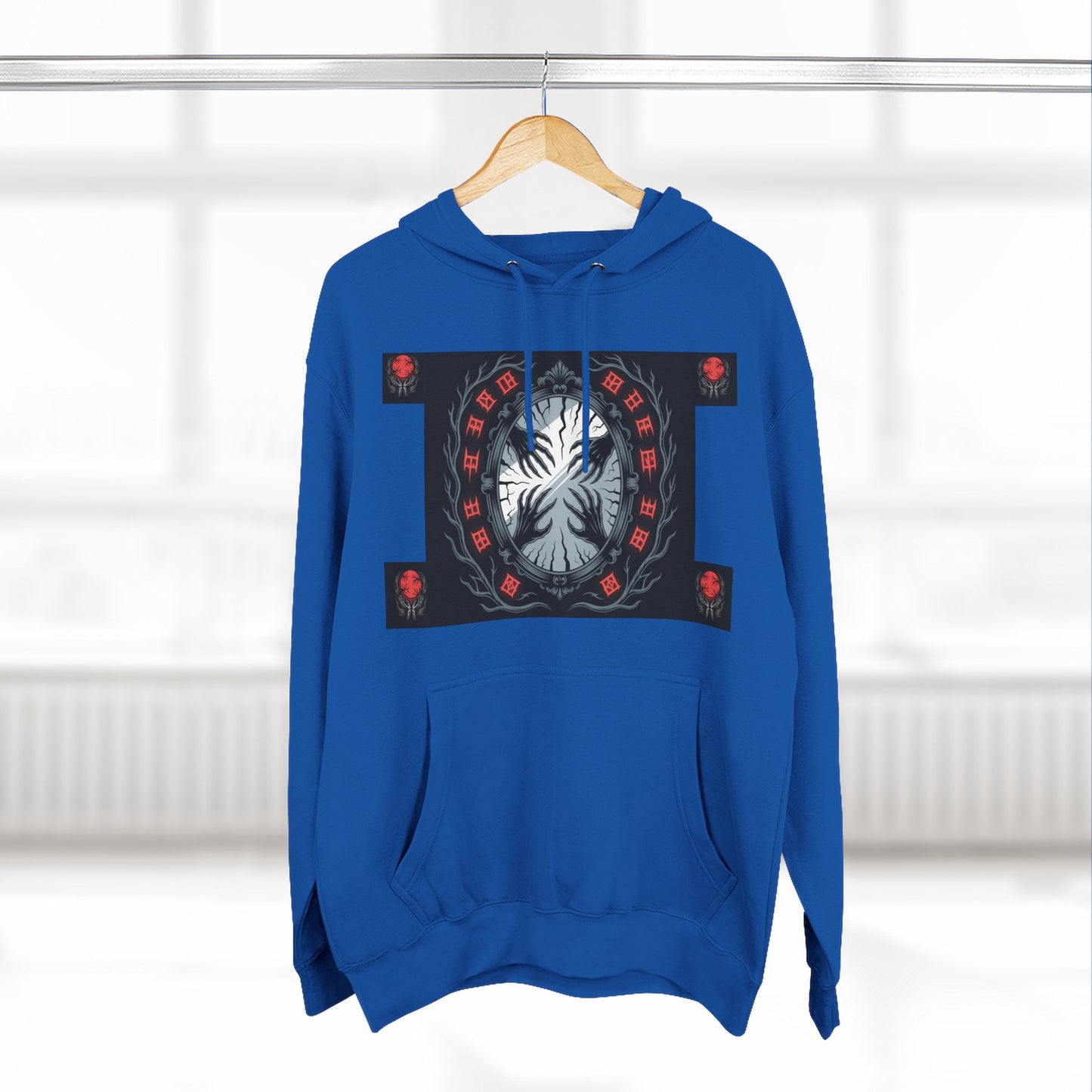 Bloodmoon Haunt — Horror Poem Hoodie