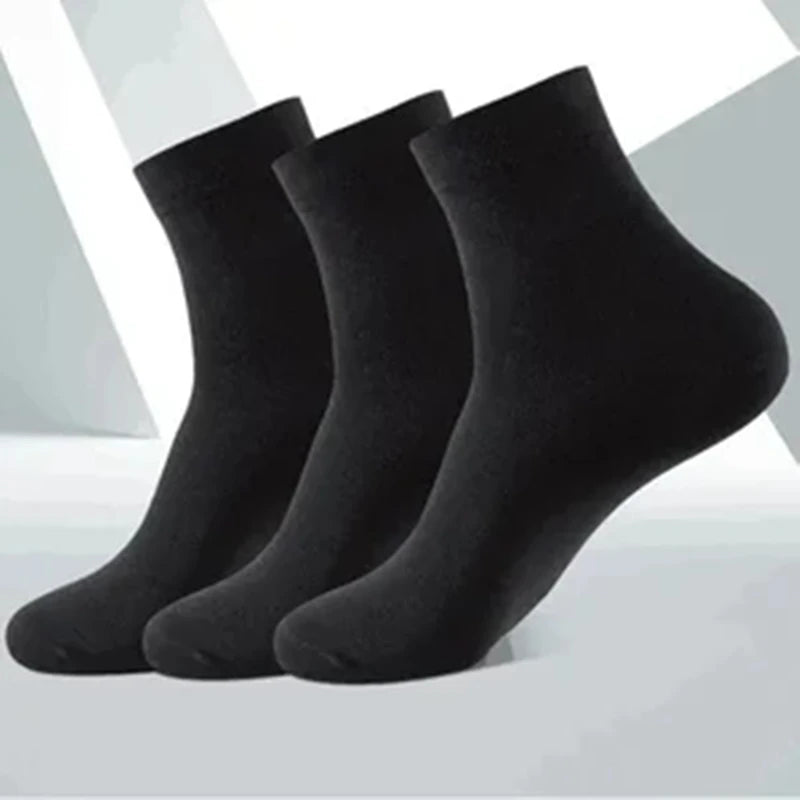 Breathable Cotton Sports Stockings Men Bamboo Fiber Autumn and Winter Men Socks