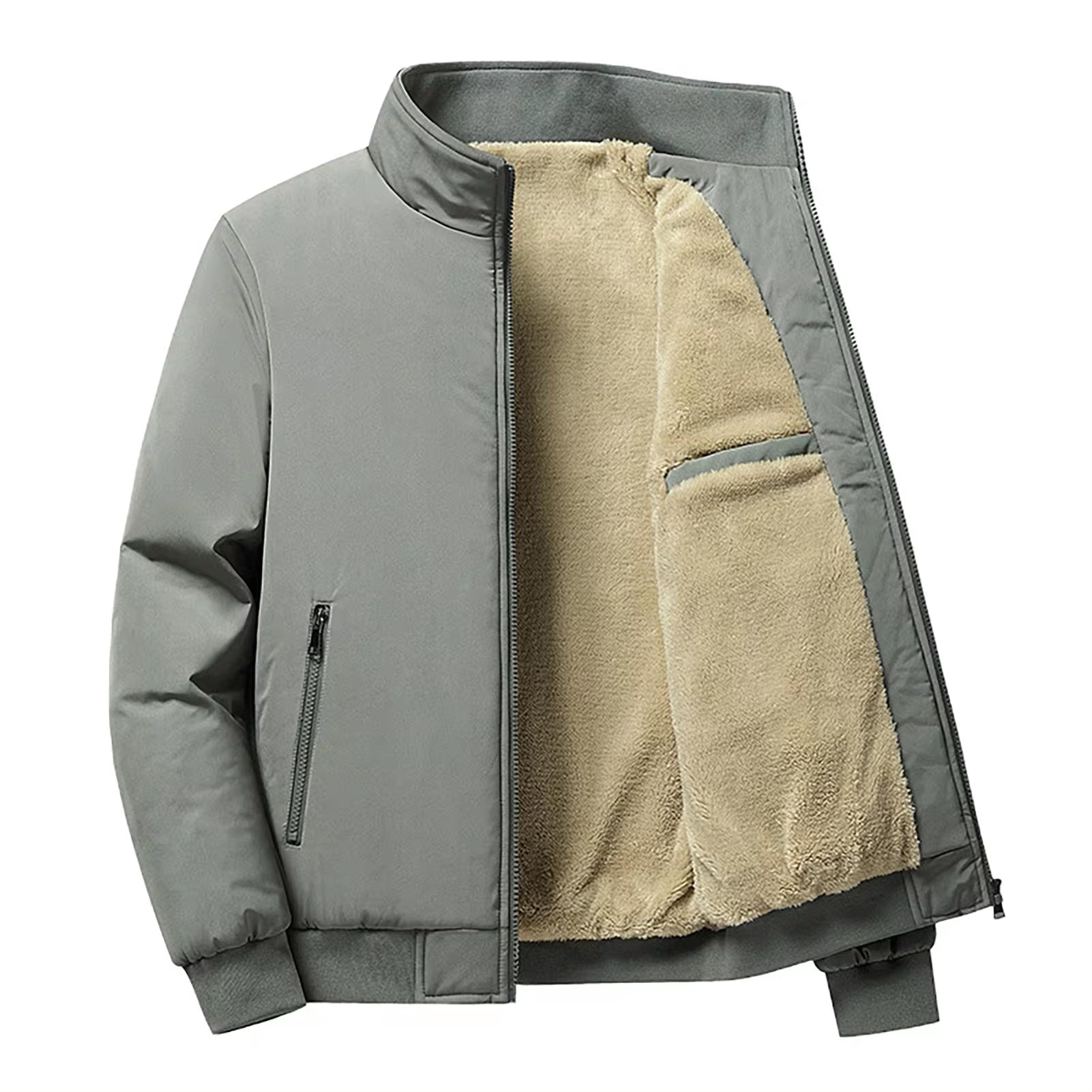 FrostForge™ Men’s Fleece-Lined Denim Jacket