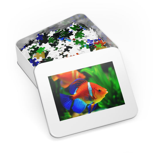 Jigsaw Puzzle (30, 110, 252, 500, and 1000-Piece) (Orange Fish)