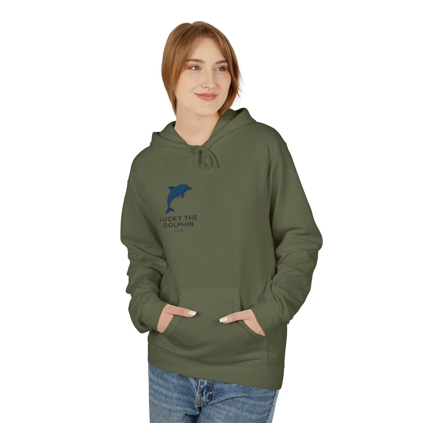 ππ» Lucky the Dolphin Halloween Hoodie (Unisex) π»π