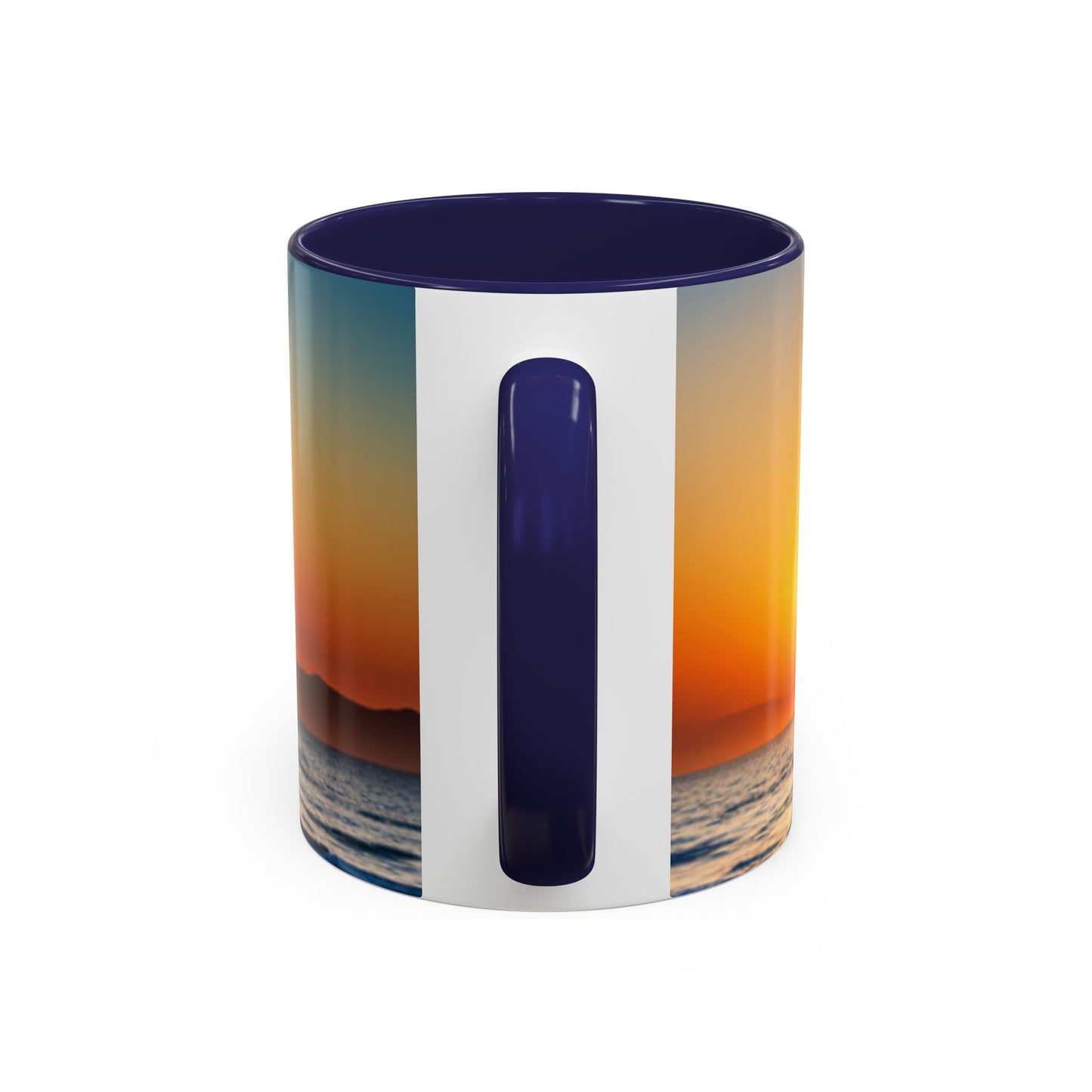Accent Coffee Mug, 11oz (Dolphins)