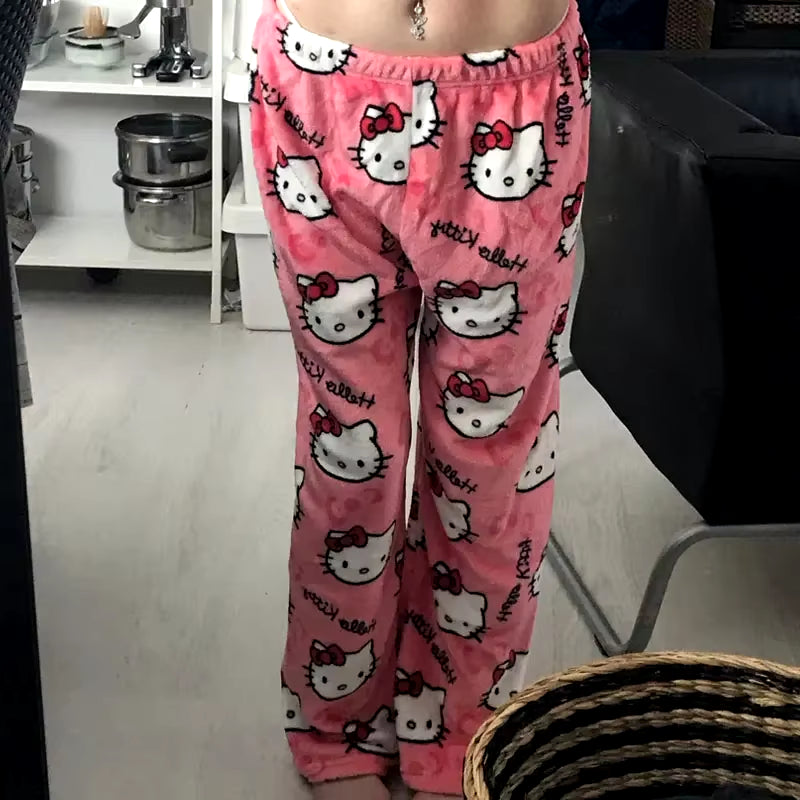 KawaiiCloud Y2K Pajama Pants