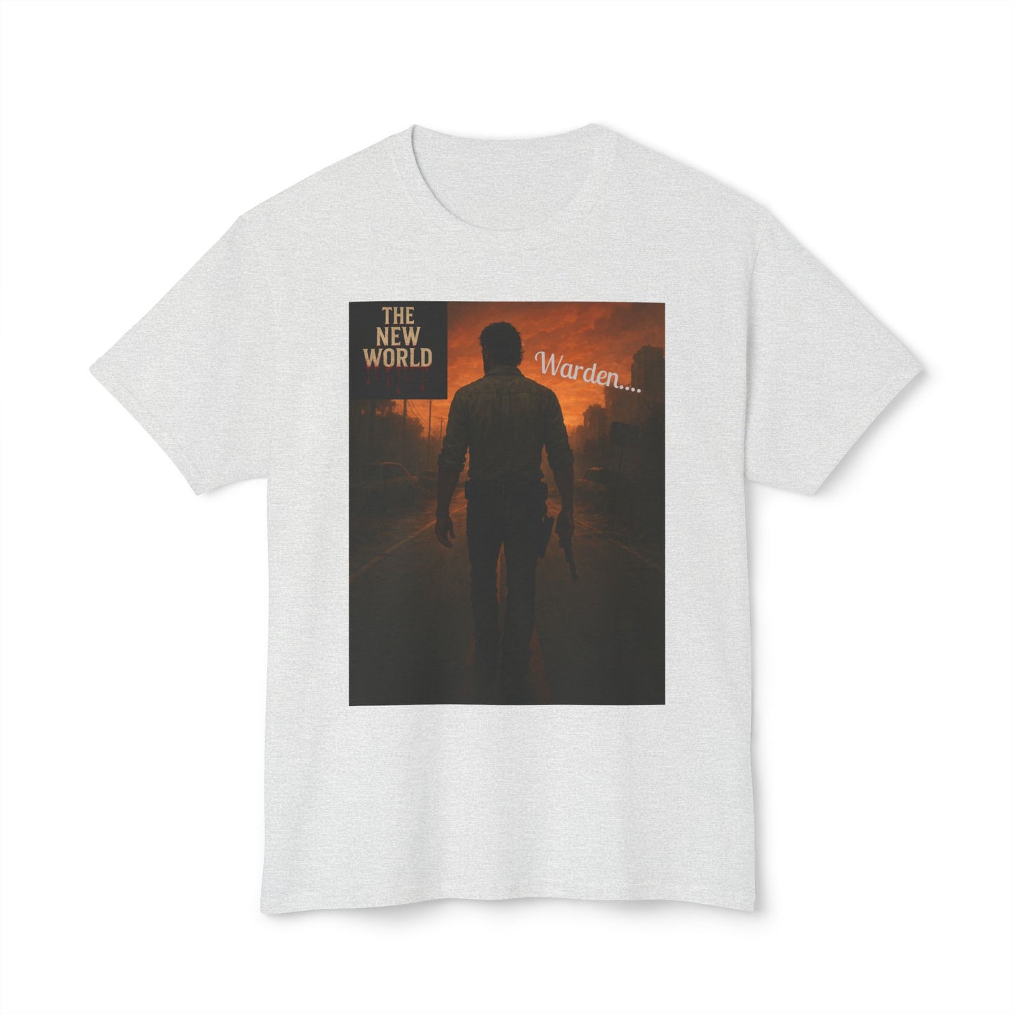 Lone Warden – Code of the New World Tee