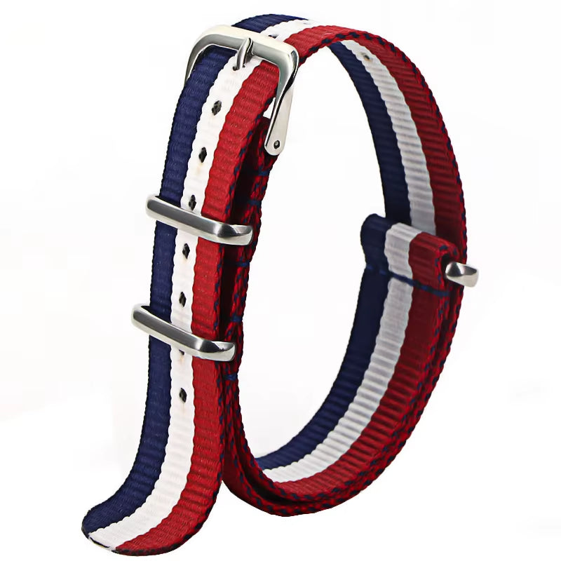 Universal Nylon Watch Band Strap – Waterproof & Adjustable