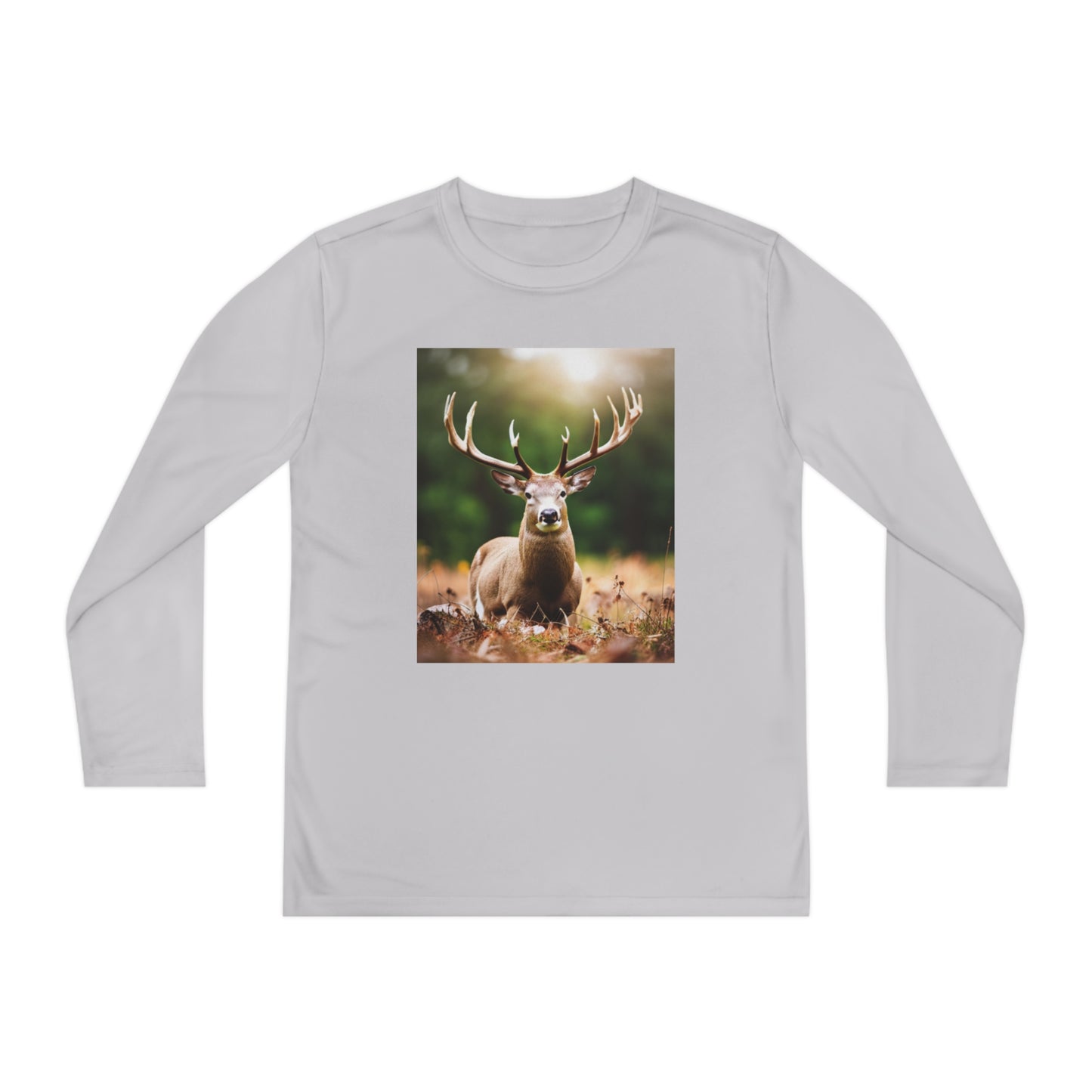 Youth Long Sleeve Competitor Tee (Deer)