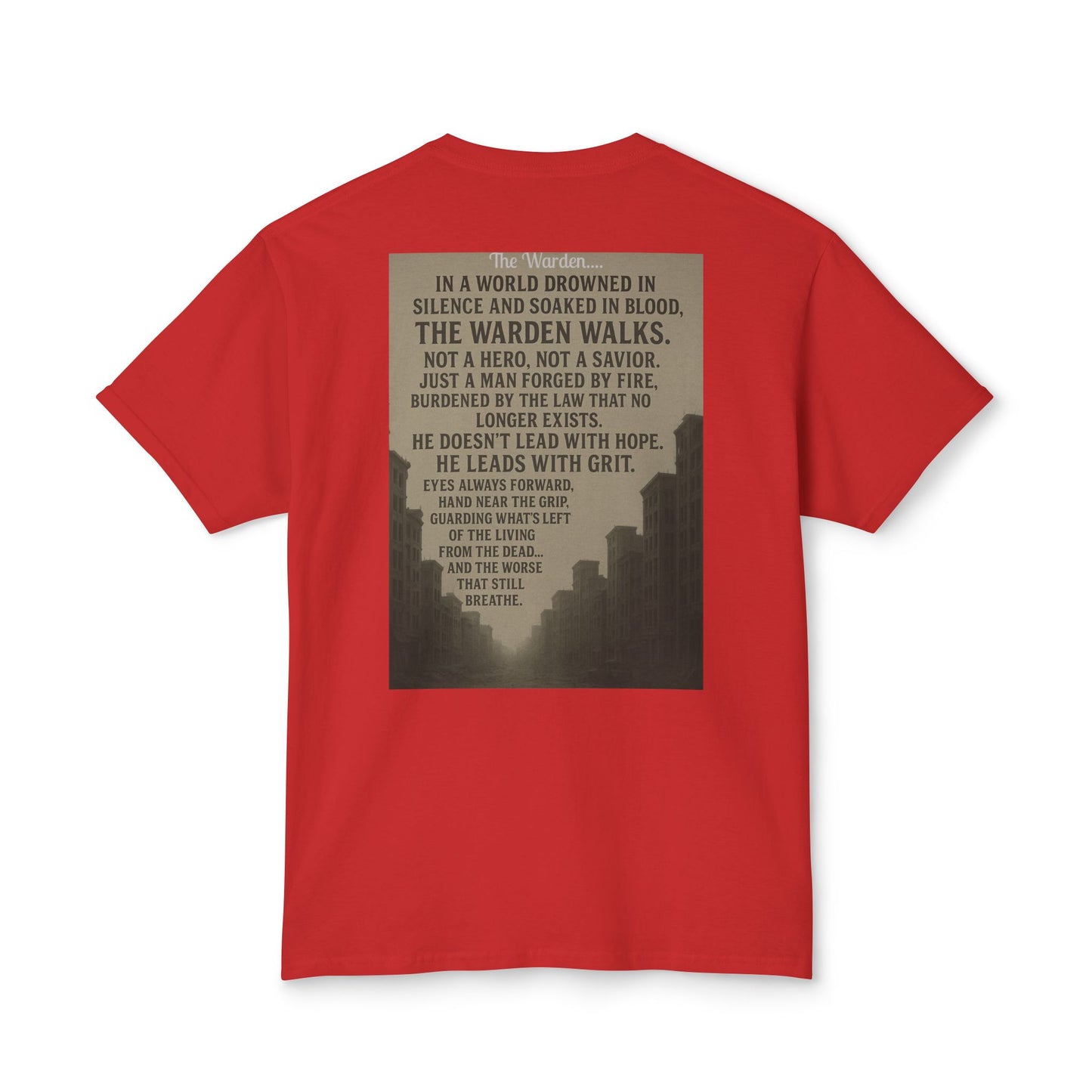 Lone Warden – Code of the New World Tee