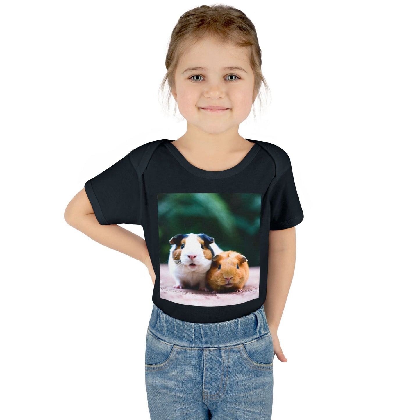 Infant Baby Rib Bodysuit (Guinea Pigs)