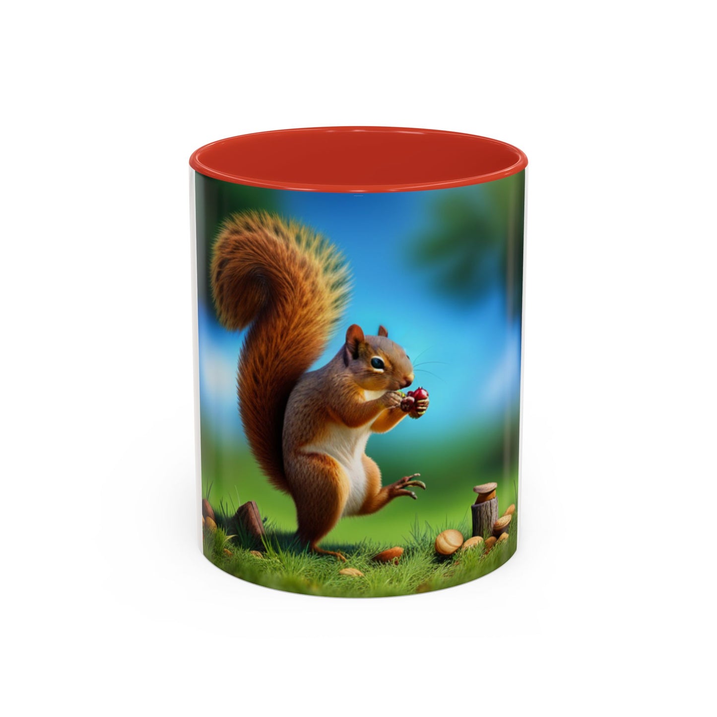 Accent Coffee Mug, 11oz (Squirrel)