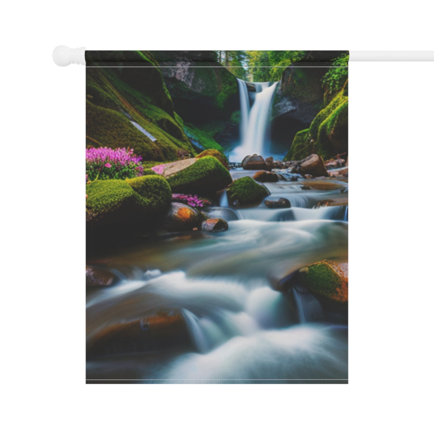 Garden & House Banner (Waterfall)