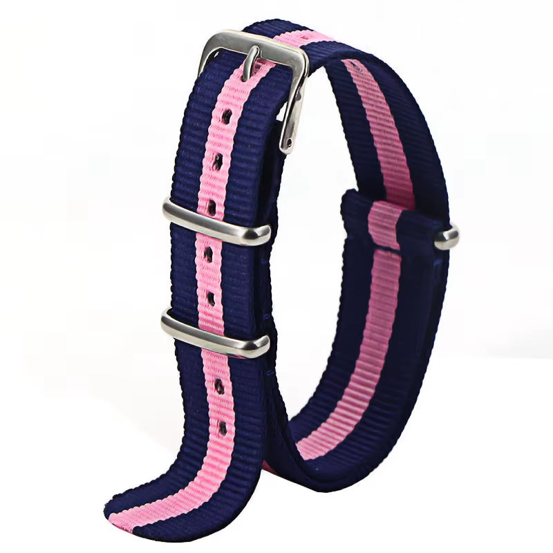 Universal Nylon Watch Band Strap – Waterproof & Adjustable