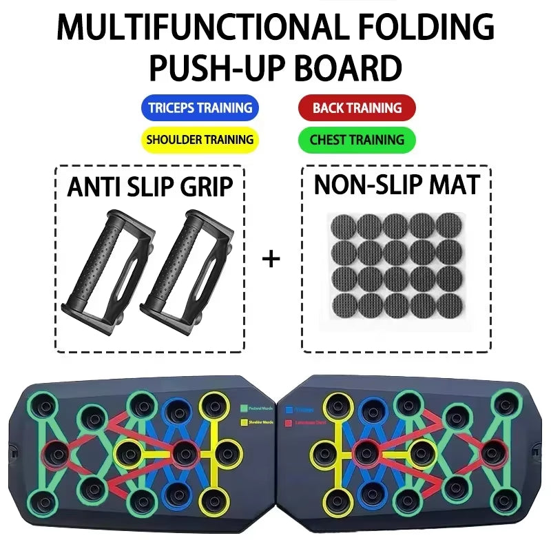 Push-Up Zone Set – Portable Multifunctional Push-Up Bar