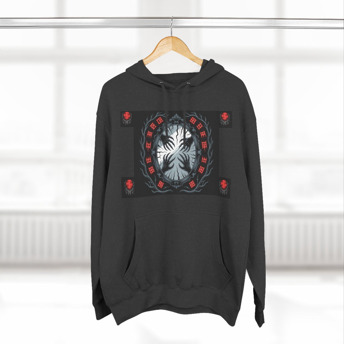 Bloodmoon Haunt — Horror Poem Hoodie