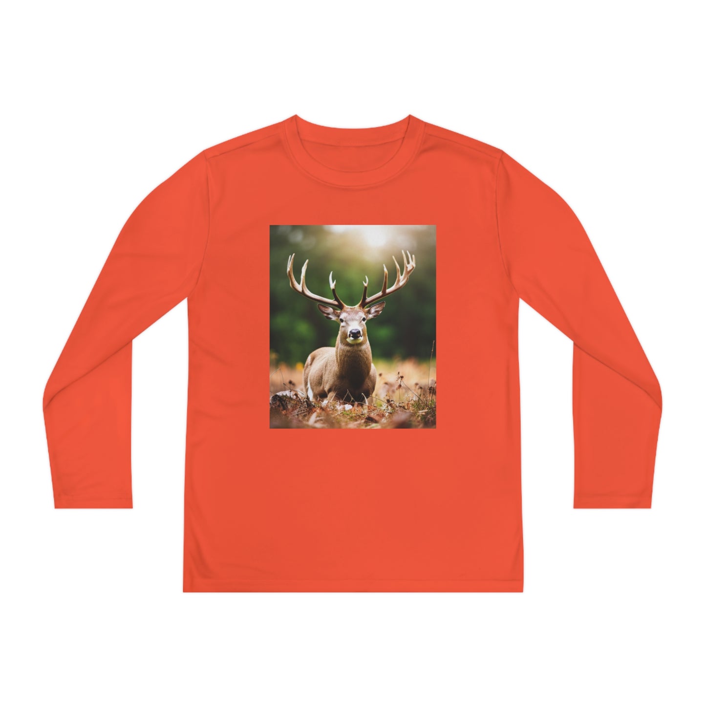 Youth Long Sleeve Competitor Tee (Deer)