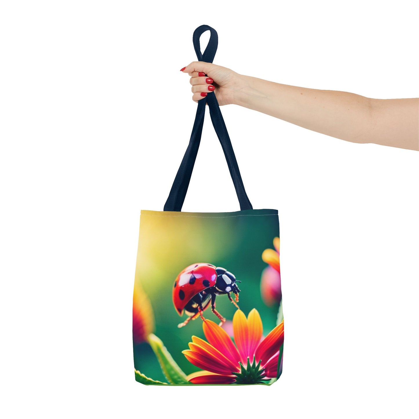 Tote Bag (AOP)(Lady bug)