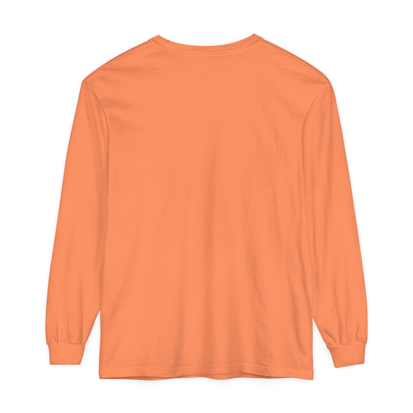Unisex Garment-dyed Long Sleeve T-Shirt (Deer)