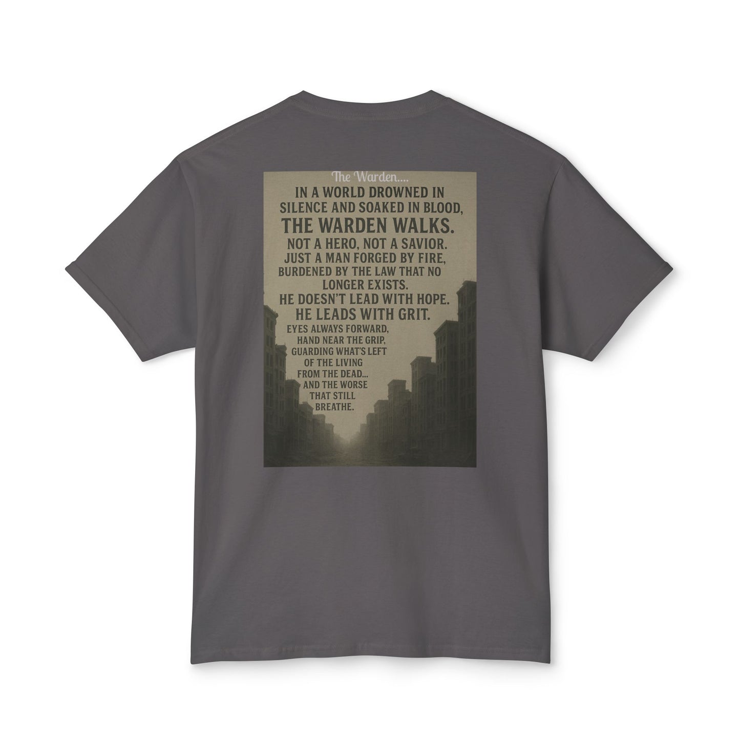 Lone Warden – Code of the New World Tee