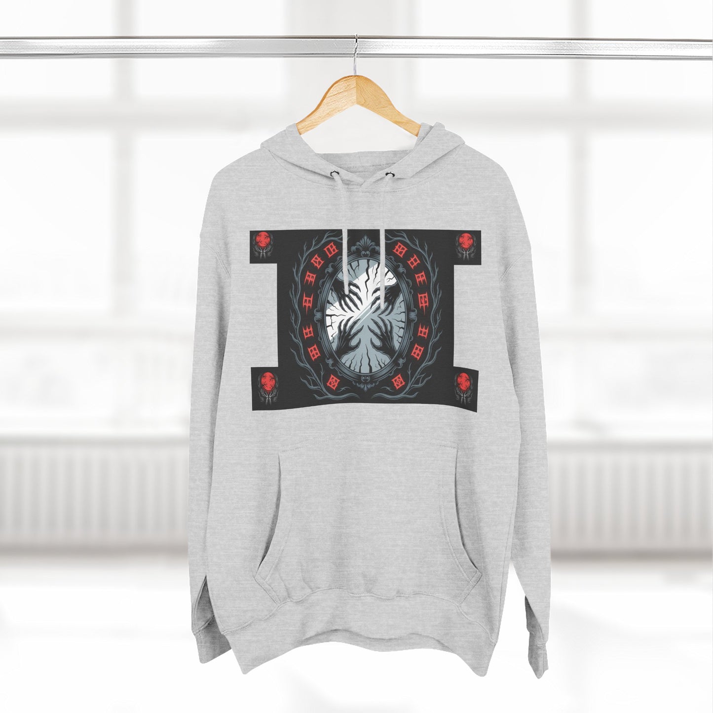 Bloodmoon Haunt — Horror Poem Hoodie