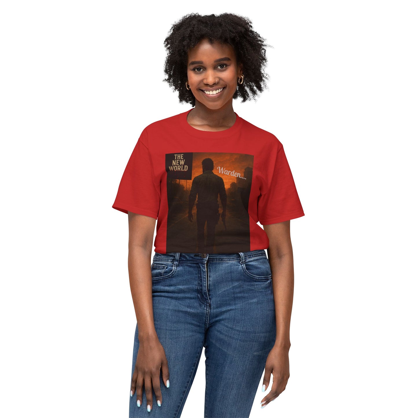 Lone Warden – Code of the New World Tee